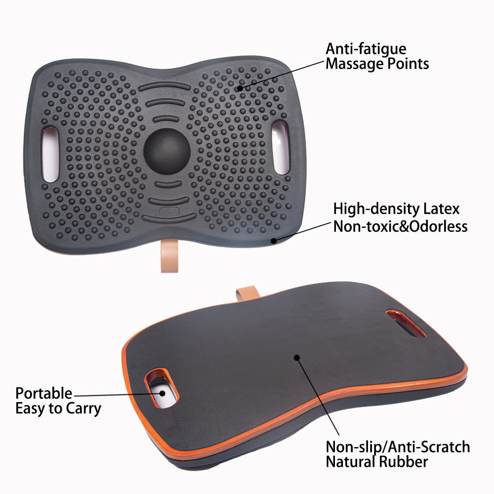 Ergonomisk balansbräda för stående kontorsarbete